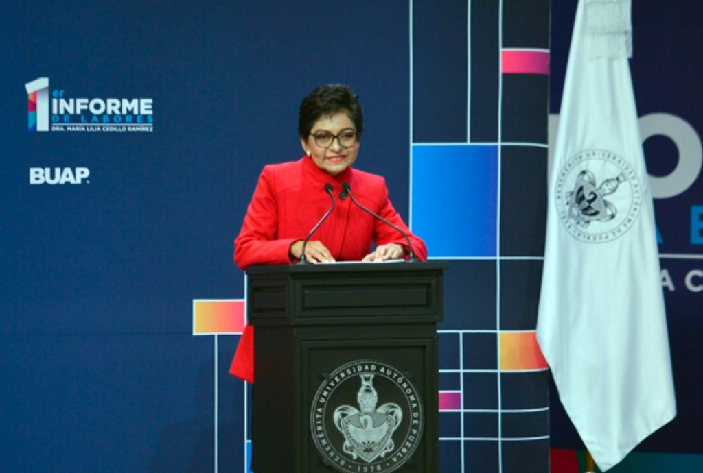 Detrás de cada acción y cada programa hay una historia de vida: Rectora Lilia Cedillo en su Primer Informe de Labores