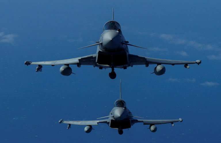 España enviará hasta ocho aviones de combate a Bulgaria