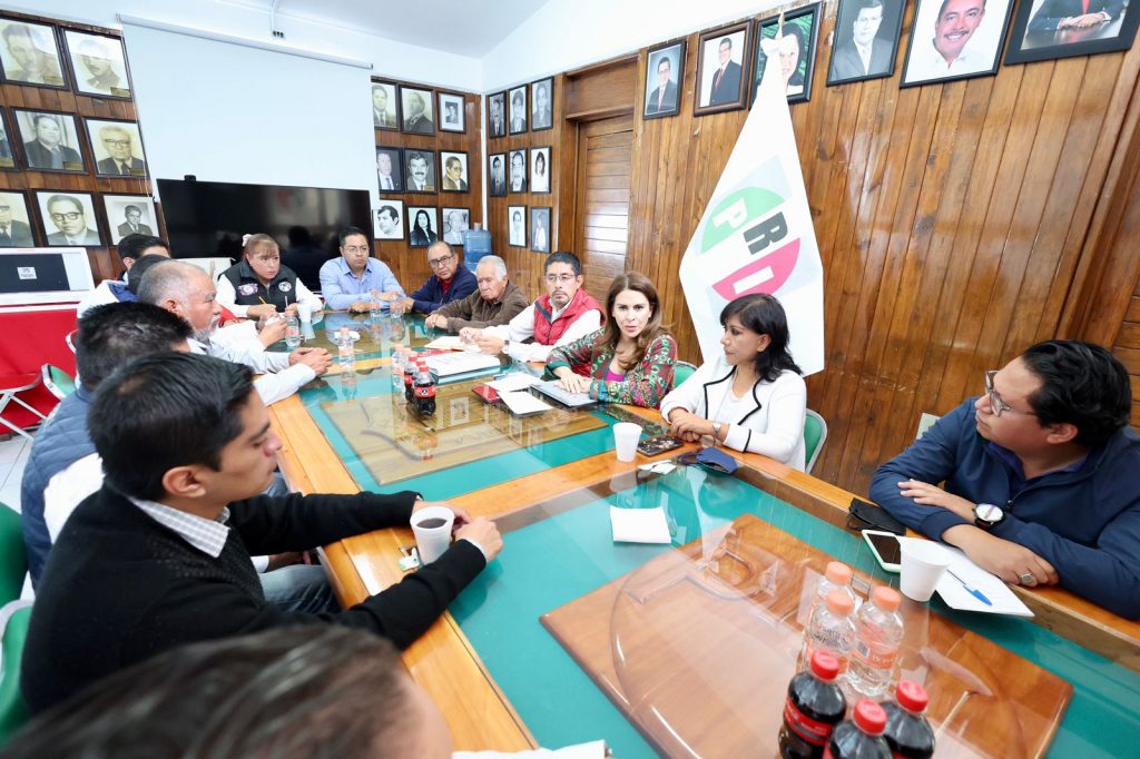Se reúne Carolina Viggiano con dirigentes de sectores y organizaciones del estado de Tlaxcala