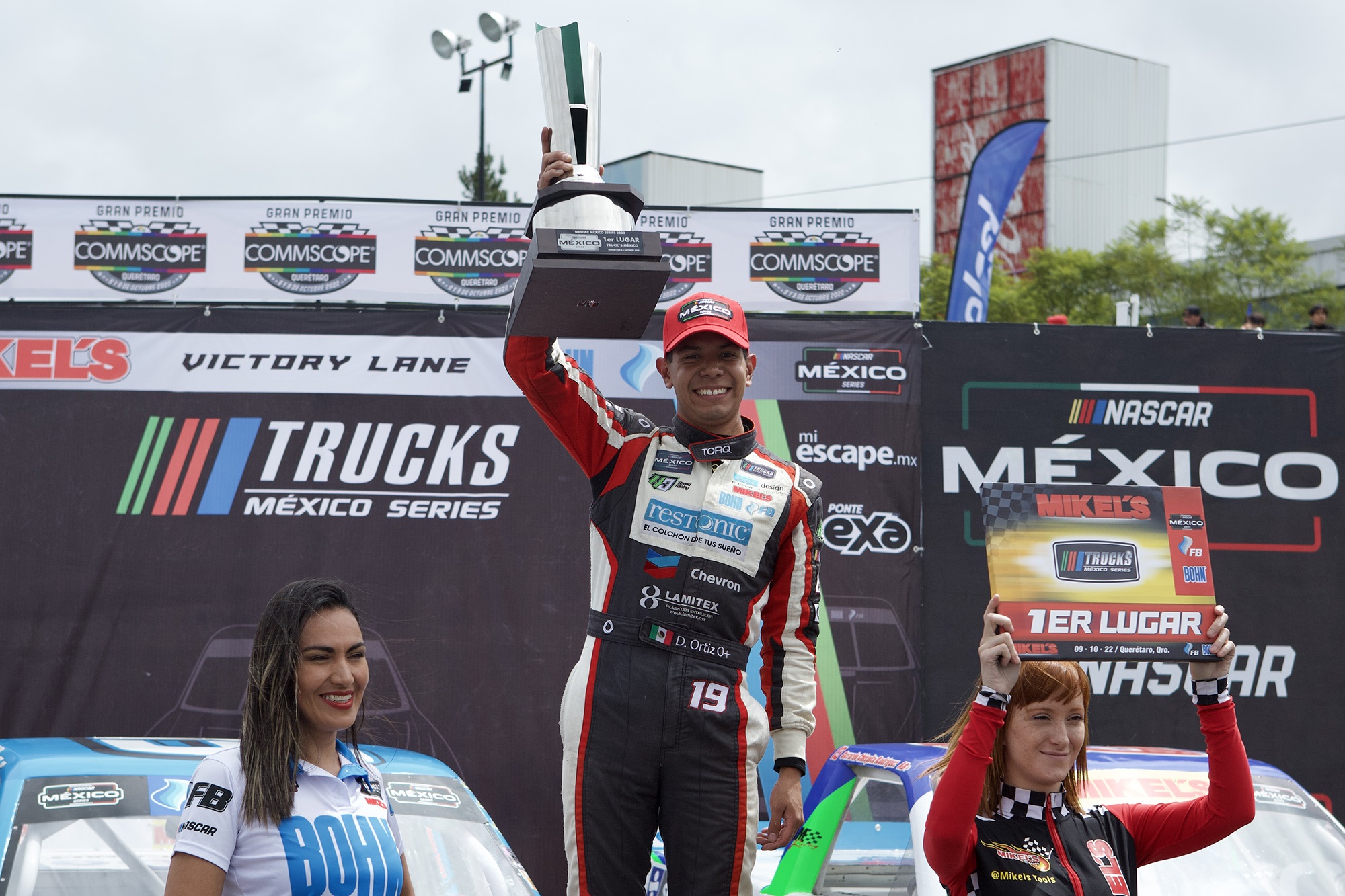 En Querétaro, llegó el 6to triunfo de Trucks México Series para Diego Ortíz