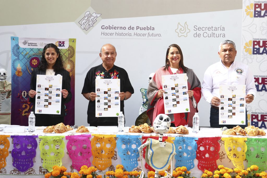Anuncian Cultura y Turismo cartelera para Día de Muertos