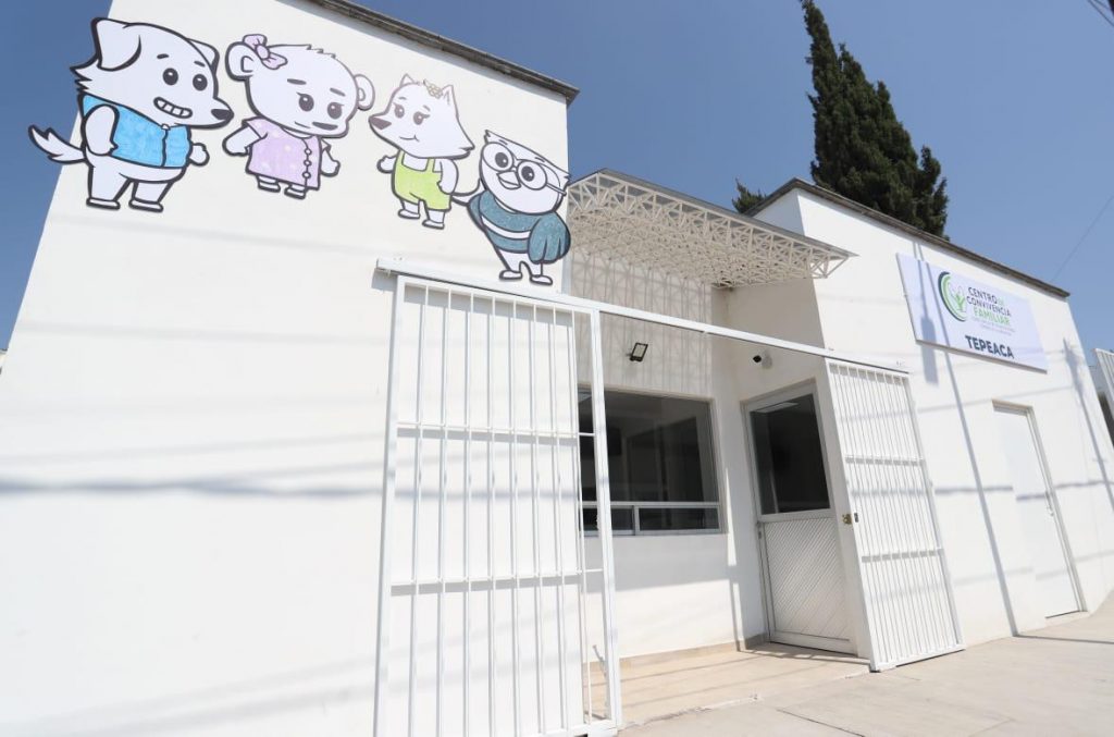 Inician operaciones unidades regionales del centro de convivencia familiar de las regiones norte y centro Con sede en Chignahuapan y Tepeca