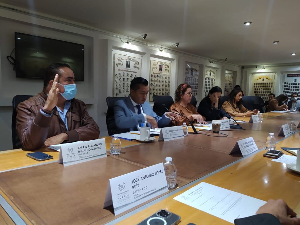 Acude secretaria Ejecutiva del Consejo Estatal de Coordinación del SNSP a Comisión del Congreso del Estado