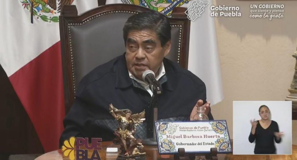 Eric Cotoñeto deberá aclarar el proceso legal  luego de su detención en Zacatlán: Miguel Barbosa