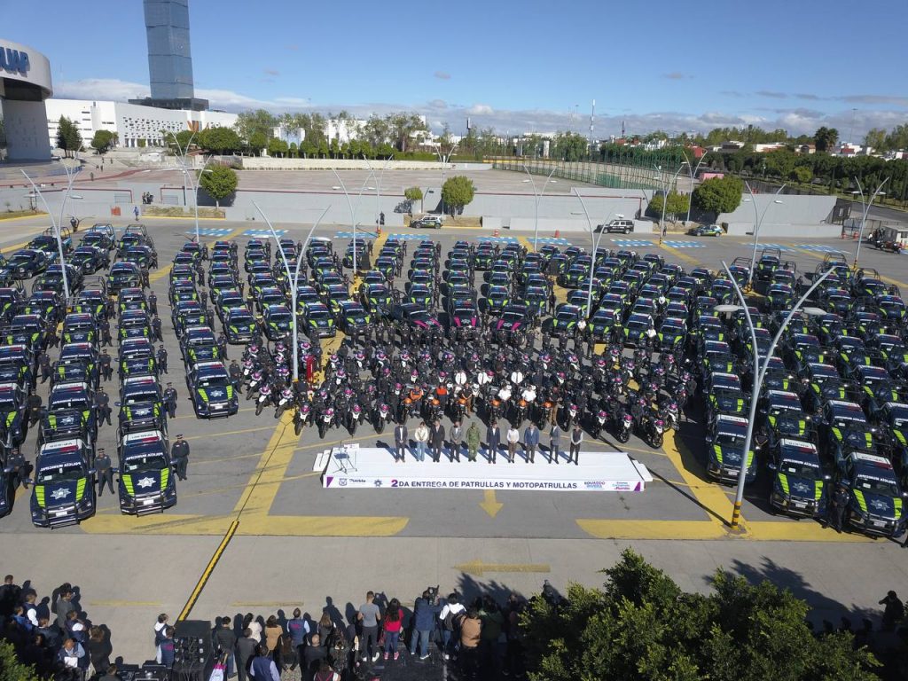 Puebla capital capital cuenta con 311 patrullas nuevas: Eduardo Rivera