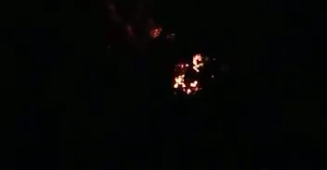 Cierran la México-Tuxpan por fuerte incendio