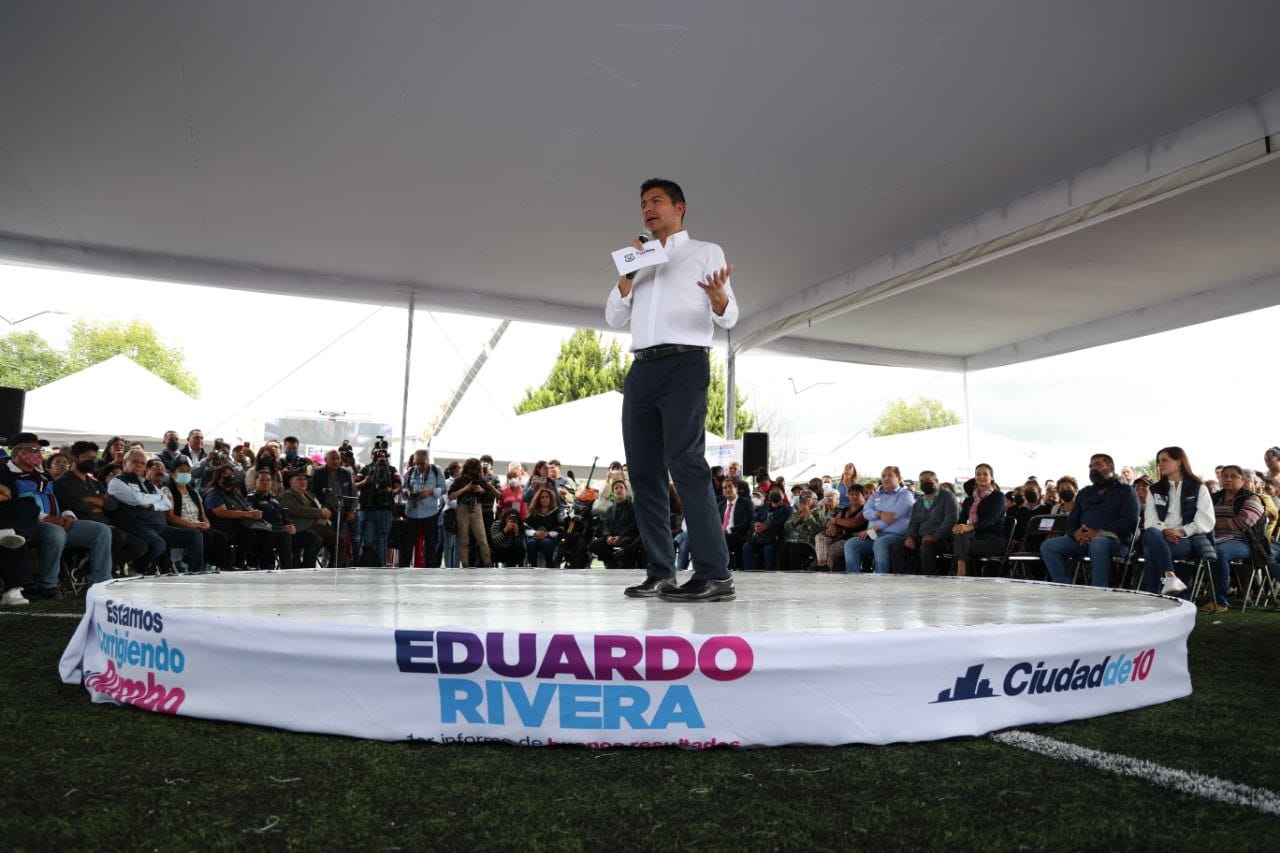“Ciudad de 10” moderniza la capital y protege el medio ambiente: Eduardo Rivera