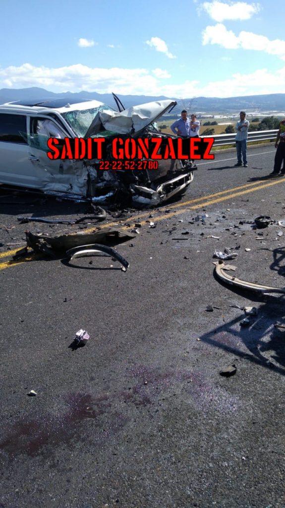 Un muerto y otro lesionado es el saldo preliminar de  encontronazo en la Tlaxco-Tejocotal