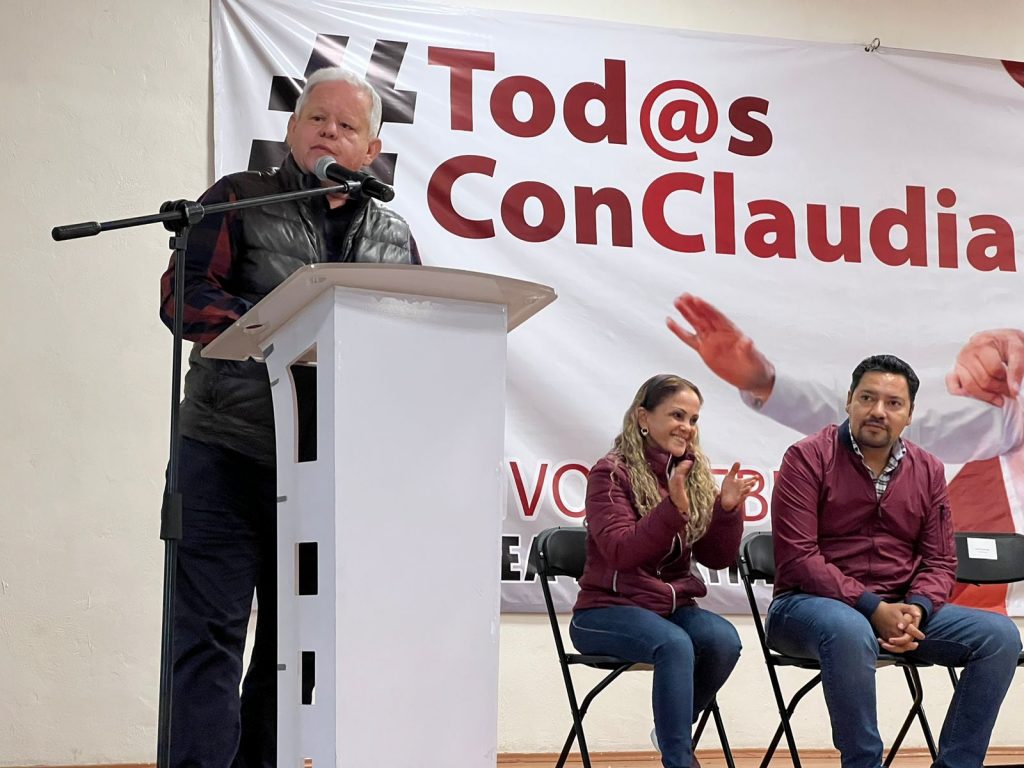 Desde Teziutlán: Funcionarios estatales apoyan a Claudia Sheinbaum para 2024