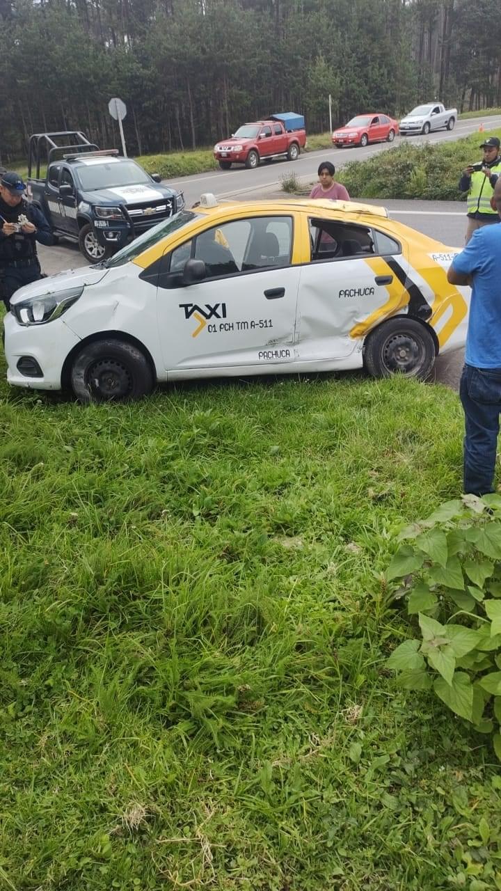 Accidente en la México-Tuxpan deja 3 heridos