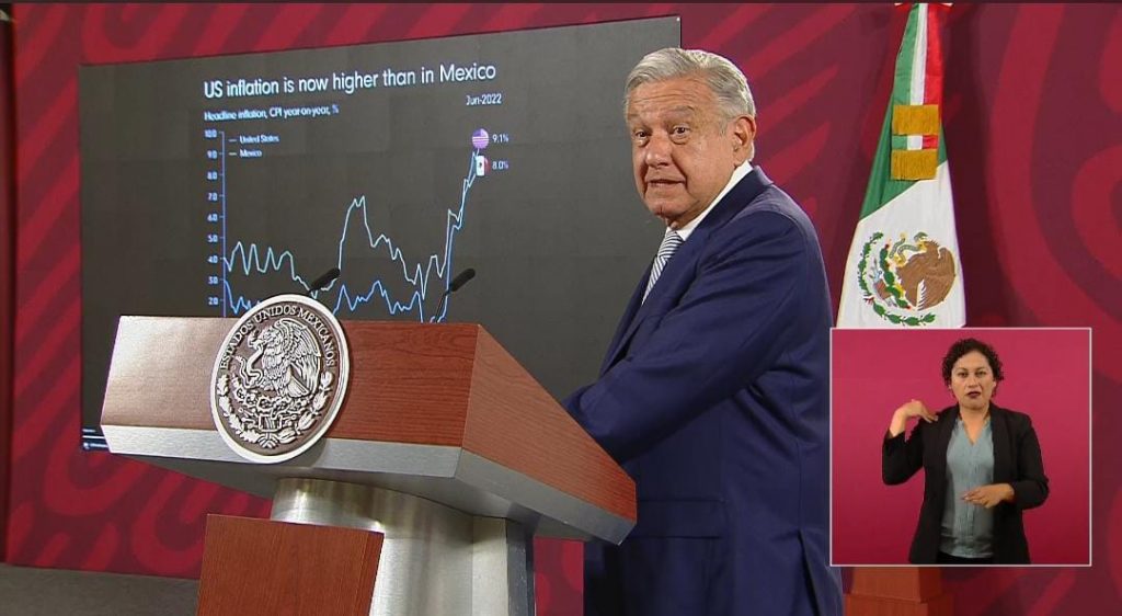 AMLO asegura que se está controlando la inflación