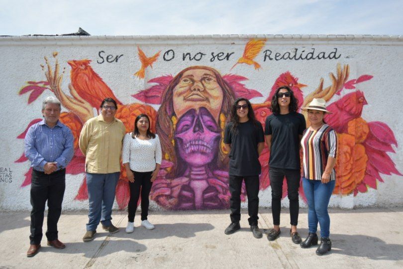 Adornan con murales los panteones de 4 juntas auxiliares de Puebla capital