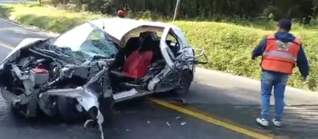 Conductor en estado de ebriedad ocasiona carambola con lesionados y cuantiosos daños