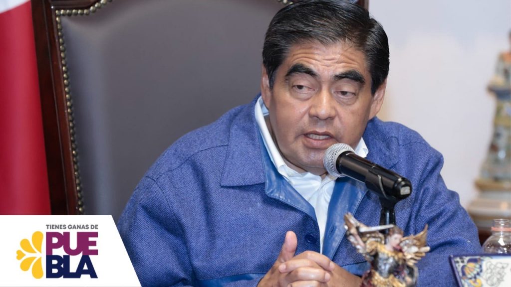 Video desde Puebla: Miguel Barbosa adelantó que el Auditorio de la Reforma está colapsado y podría demolerse