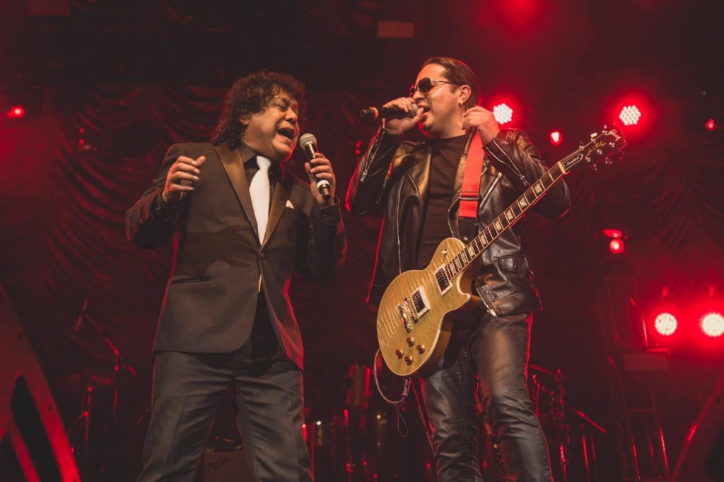 Jei Pir fue invitado especial de Los Ángeles Negros en su concierto en el Teatro Metropólitan