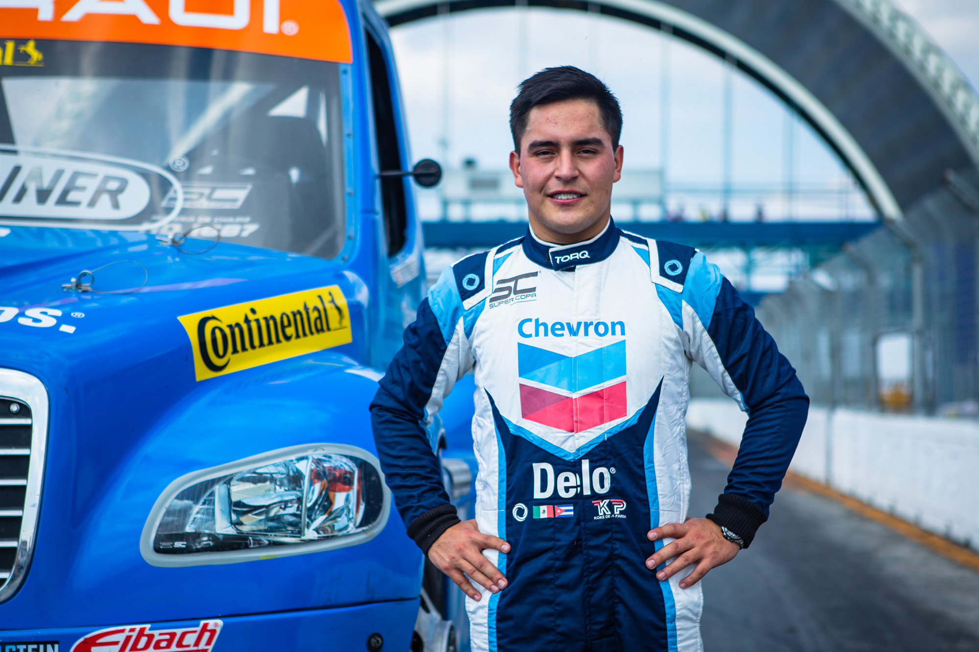 Top-10 de los Tractocamiones, para Jorge de la Parra y el Chevron DELO Racing Team en Monterrey