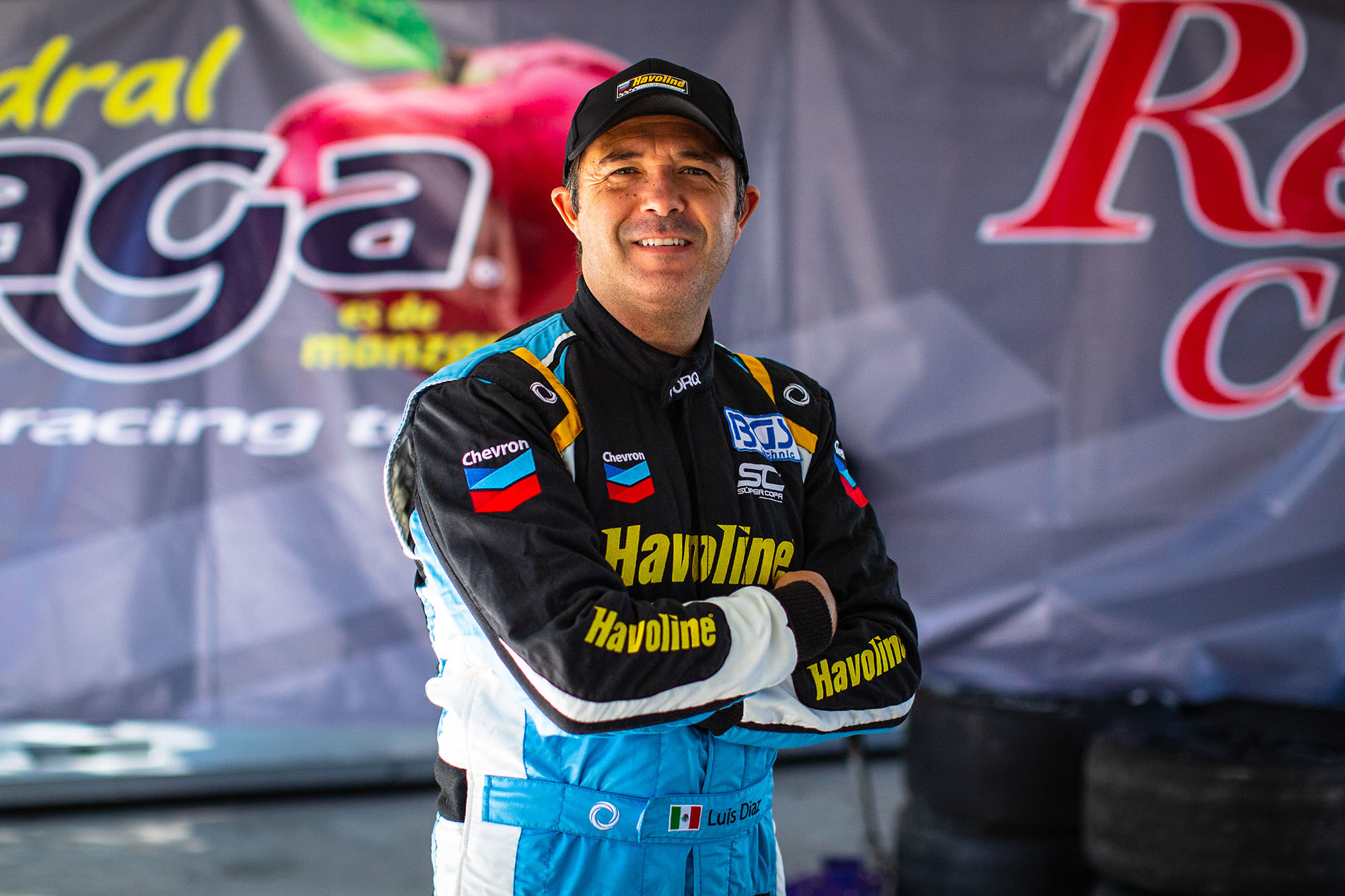 Luis “Chapulín” Díaz, a la Legends Cup By FUNO en  El Gran Premio de México con el Chevron Havoline Big Auto Racing Team