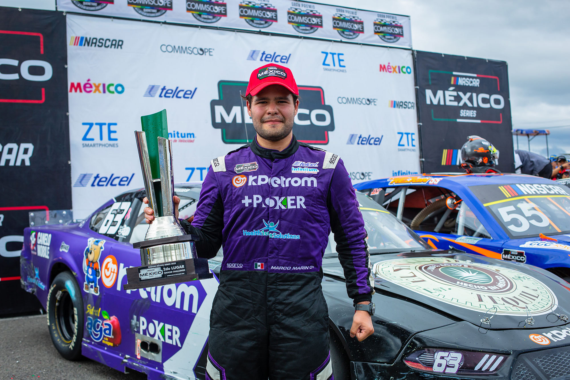El Sidral Aga Racing Team, volvió al podio de NASCAR Challenge con Marco Marín en Querétaro