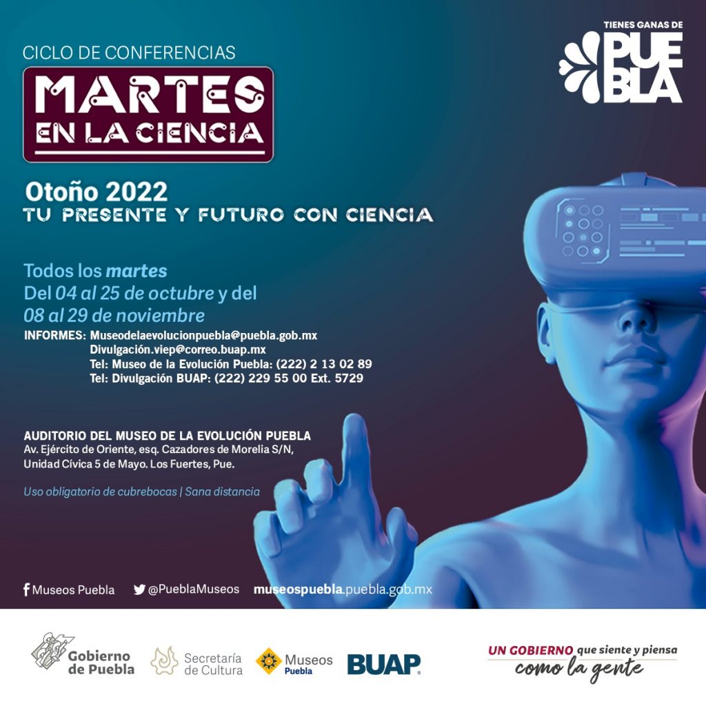Inicia Cultura ciclo de conferencias “Martes en la ciencia Otoño 2022”
