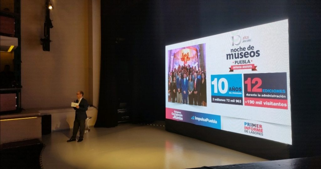 Puebla capital registró más de un millón 500 mil visitantes en el último año: Alejandro Cañedo