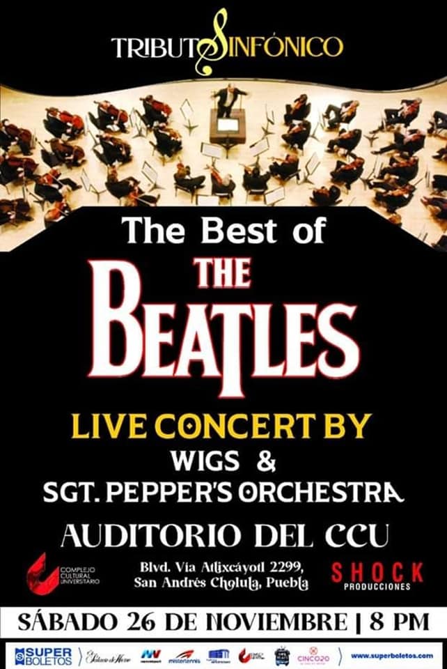 Llega a Puebla el extraordinario espectáculo “Tributo a The Beatles Sinfónico”