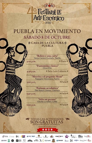 Fin de semana de arte y cultura en Puebla, gracias a las actividades que promueve el gobierno municipal