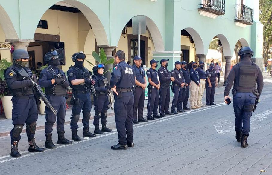 Trabaja arduamente el Ayuntamiento de Tlaxcala para mejorar la seguridad pública