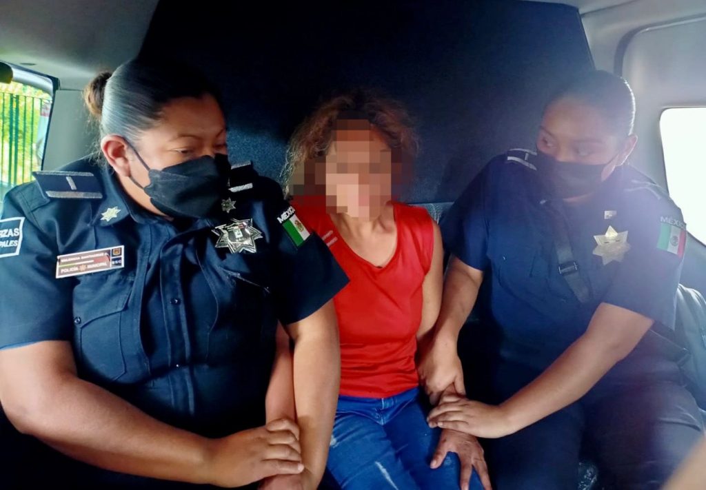 Mujer en situación vulnerable es reintegrada a su familia por personal del IMM de Tlaxcala capital