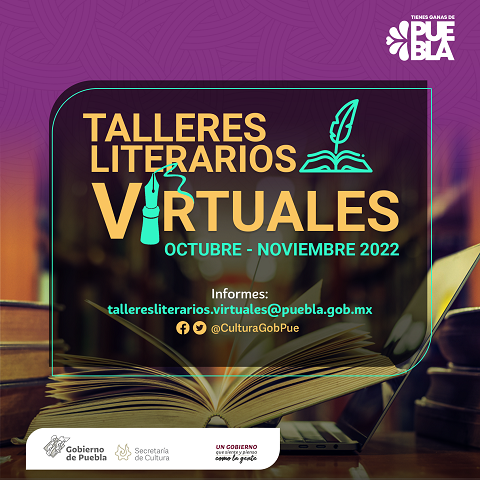 Iniciará Cultura “Talleres Literarios Virtuales” para jóvenes y adultos