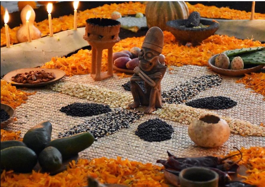 Altar de muertos prehispánico, historia, elementos y fusión cultural