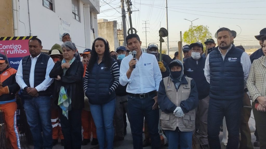 Video desde Puebla: No se permitirán toques de queda, advirtió Eduardo Rivera