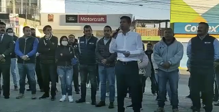 Video desde Puebla: Eduardo Rivera entrega rehabilitación en prolongación 25 poniente