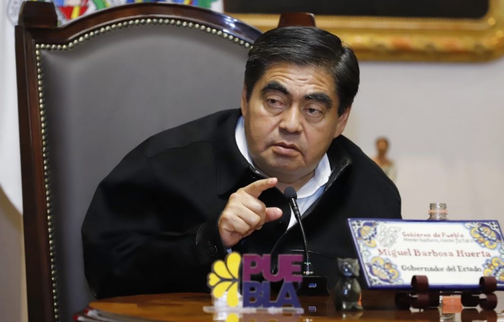 Video desde Puebla: Gobernador Barbosa anunció litigio contra la empresa que hizo la plataforma Audi