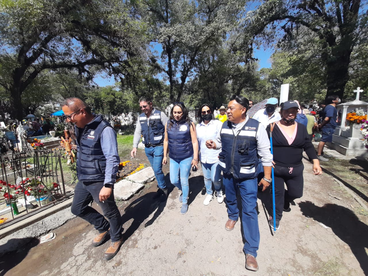 En orden, el puente de muertos en Puebla capital: Ayuntamiento