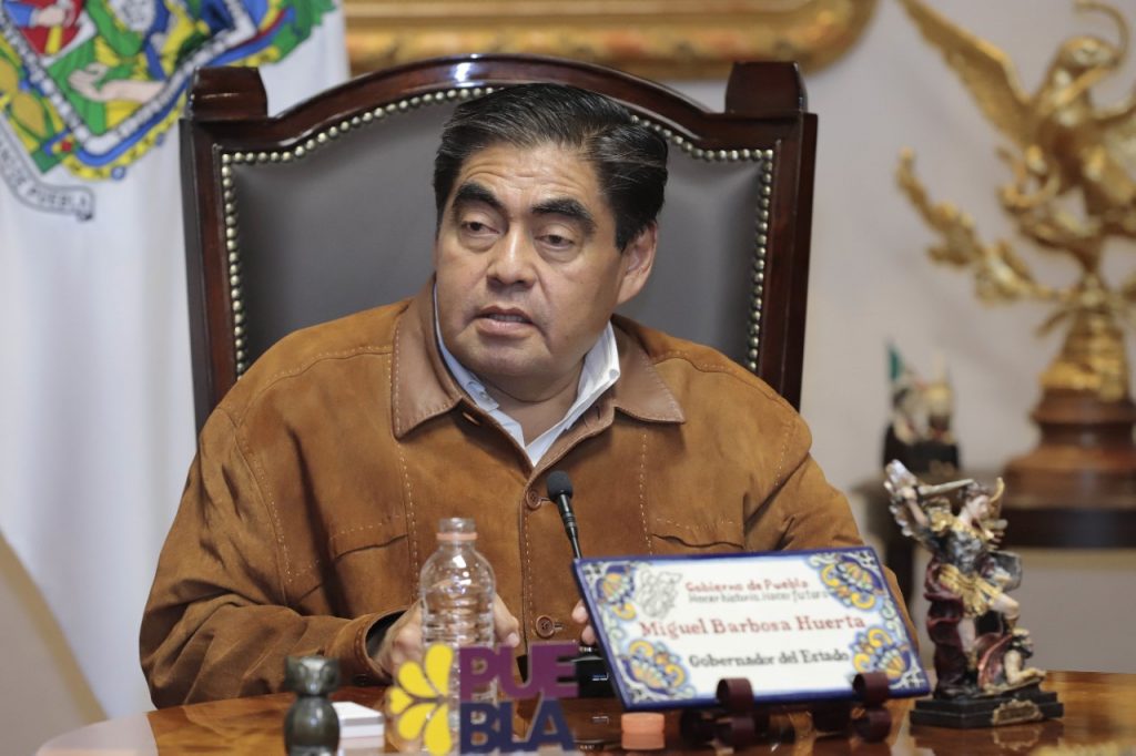 Con iniciativa de ley, el gobierno de Puebla fortalecerá procesos para la contratación de policías en municipios: Miguel Barbosa