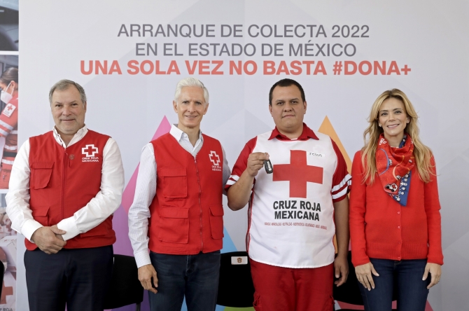 Desea Del Mazo que la Colecta de la Cruz Roja siga fortaleciendo a la institución