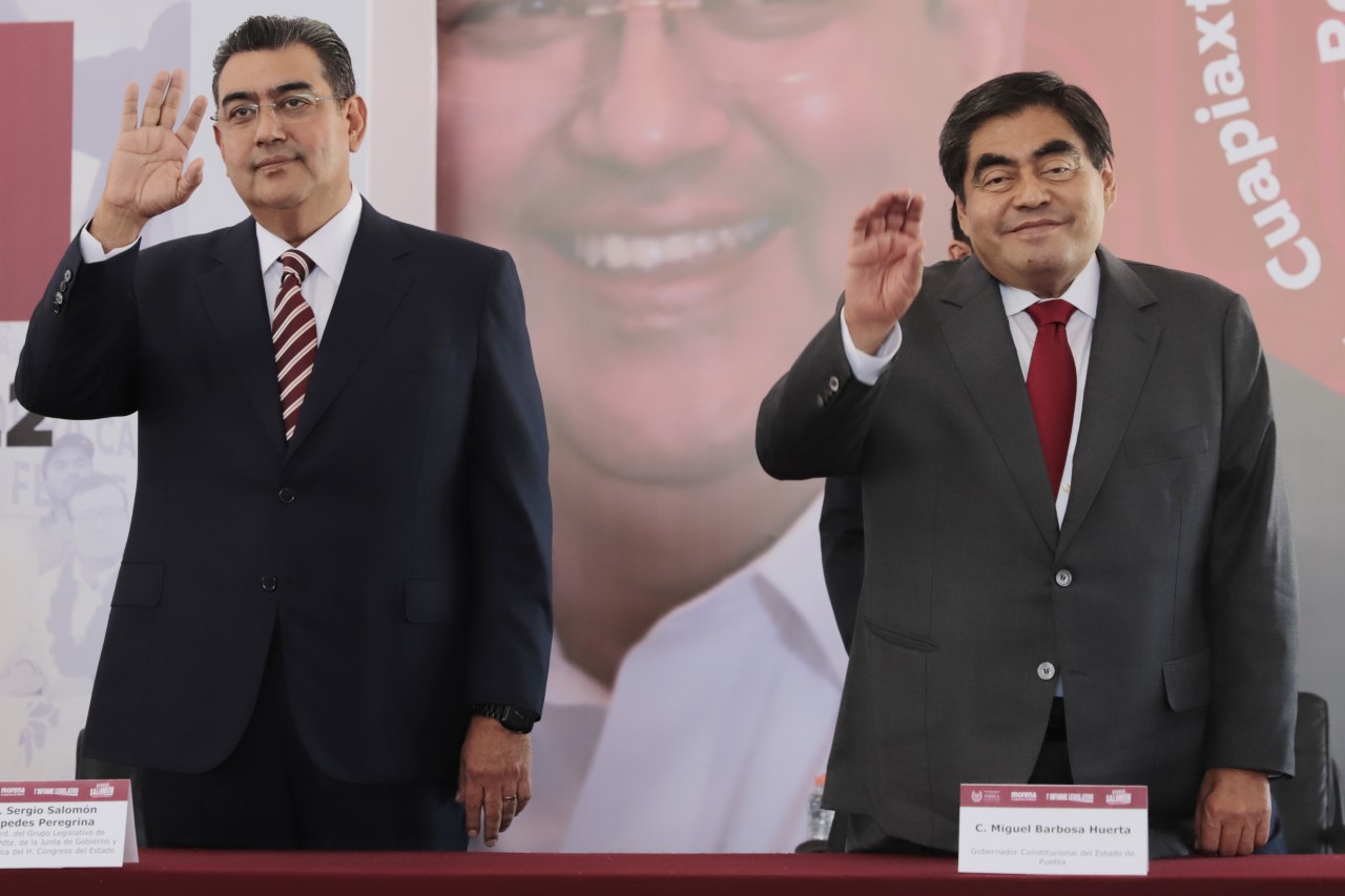 En Puebla, un legislativo democrático y plural: Miguel Barbosa