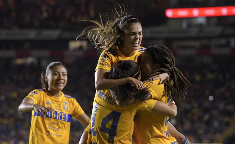Tigres le pasa por encima a América y se corona en la Liga MX Femenil