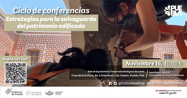 Impartirá Cultura conferencias para la salvaguarda del patrimonio cultural edificado