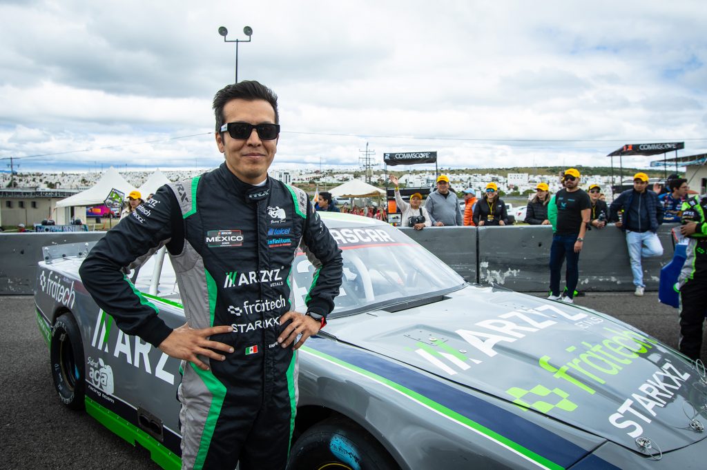 Enrique Baca, buscará revancha en regreso de NASCAR México Series a la CDMX