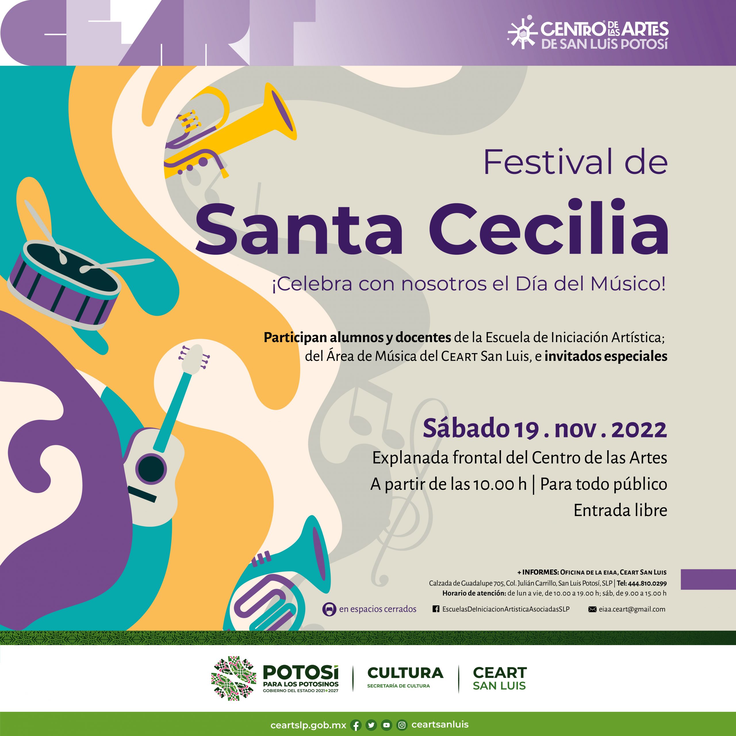 Festival Santa Cecilia en el Centro de las Artes