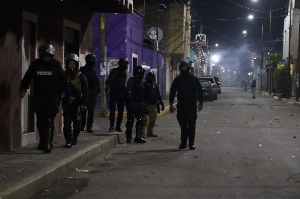 Saldo blanco en festividad “Los Animeros” de San Pedro Cholula