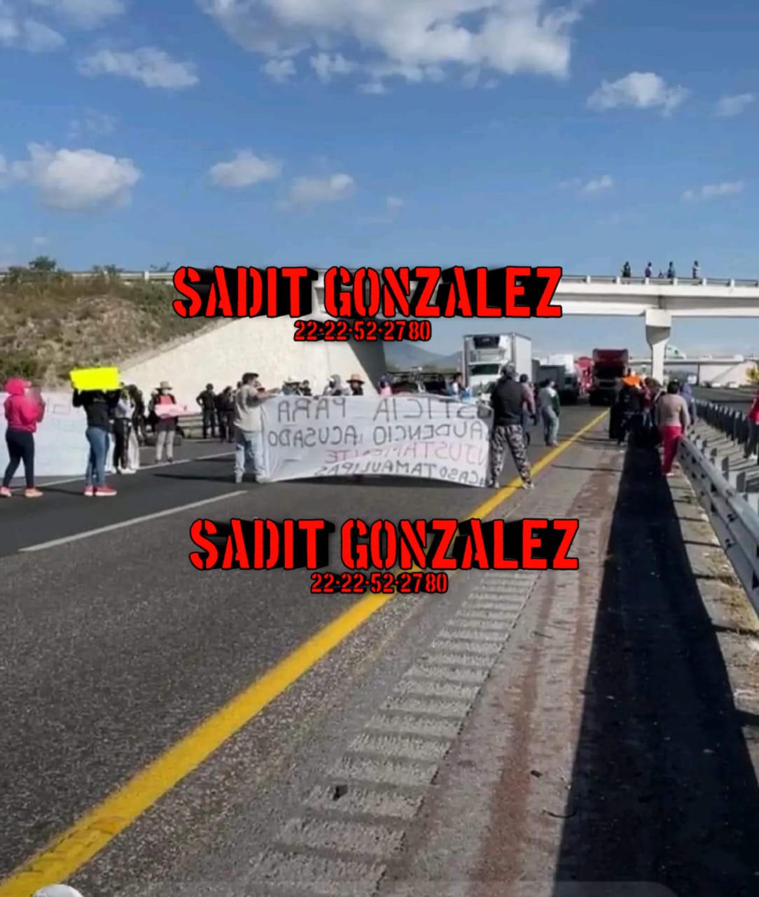 Bloquean la autopista Puebla-Córdoba a la altura de Quecholac