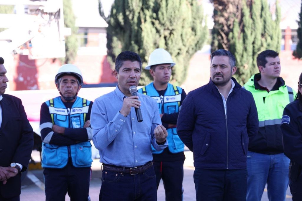 Se han renovado 10 mil luminarias en Puebla capital: Eduardo Rivera