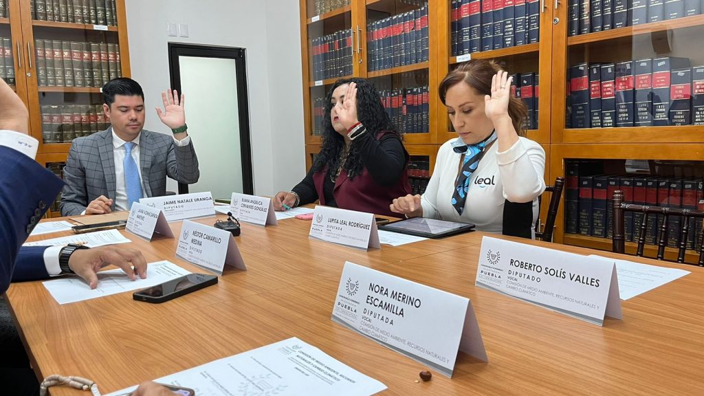 Comisión de Medio Ambiente del Congreso del Estado presenta informe de actividades   