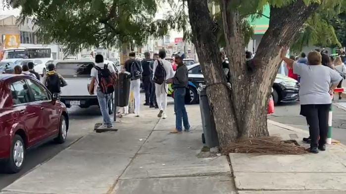 Video desde Puebla: Muere hombre en la 31 poniente y 11 sur