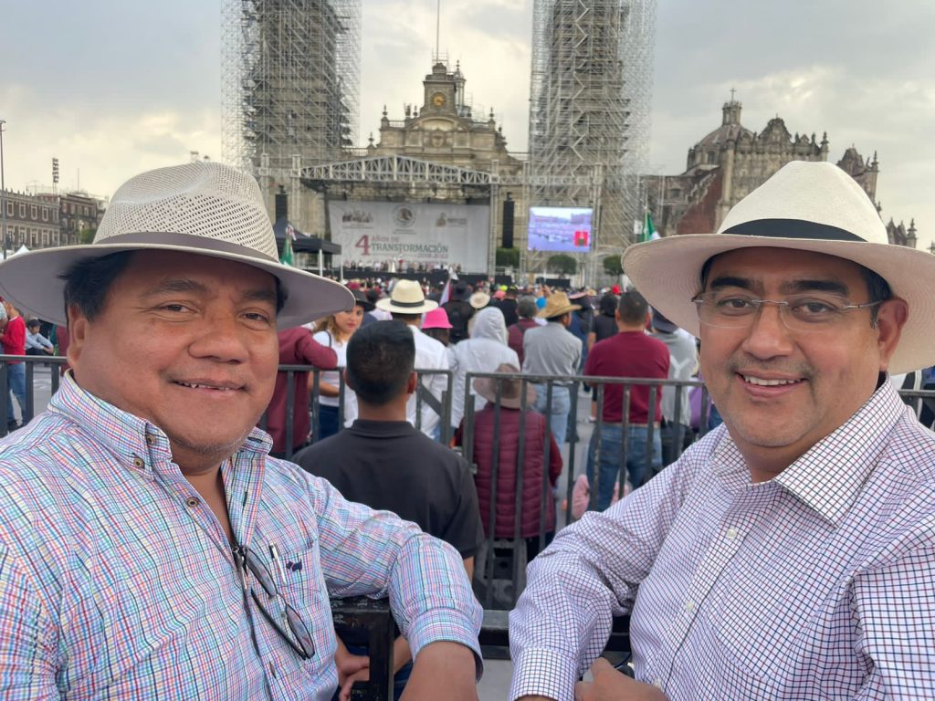 Puebla sigue el camino de la Cuarta Transformación: Sergio Salomón