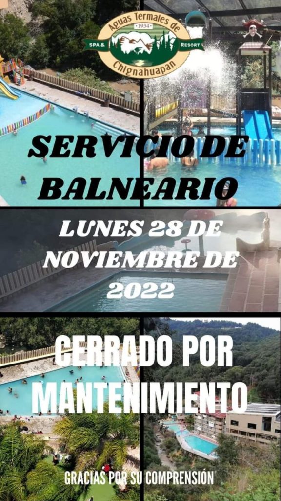 Muere niño ahogado en baños termales de Chignahuapan