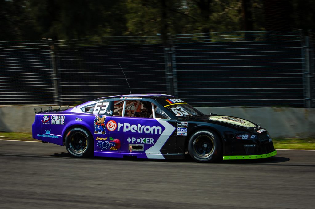 El Sidral Aga Racing Team, rescató Top-10 de NASCAR México en el Autódromo Hermanos Rodríguez