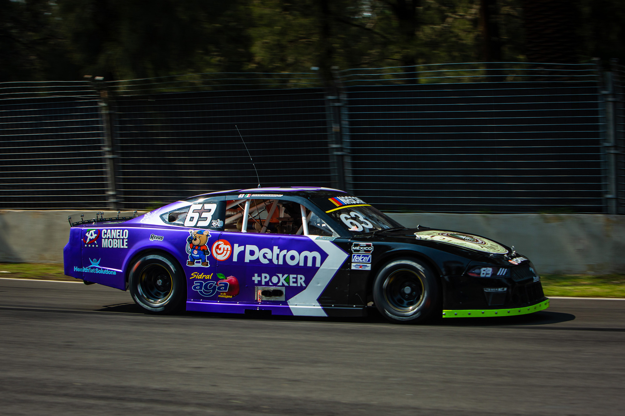 El Sidral Aga Racing Team, rescató Top-10 de NASCAR México en el Autódromo Hermanos Rodríguez